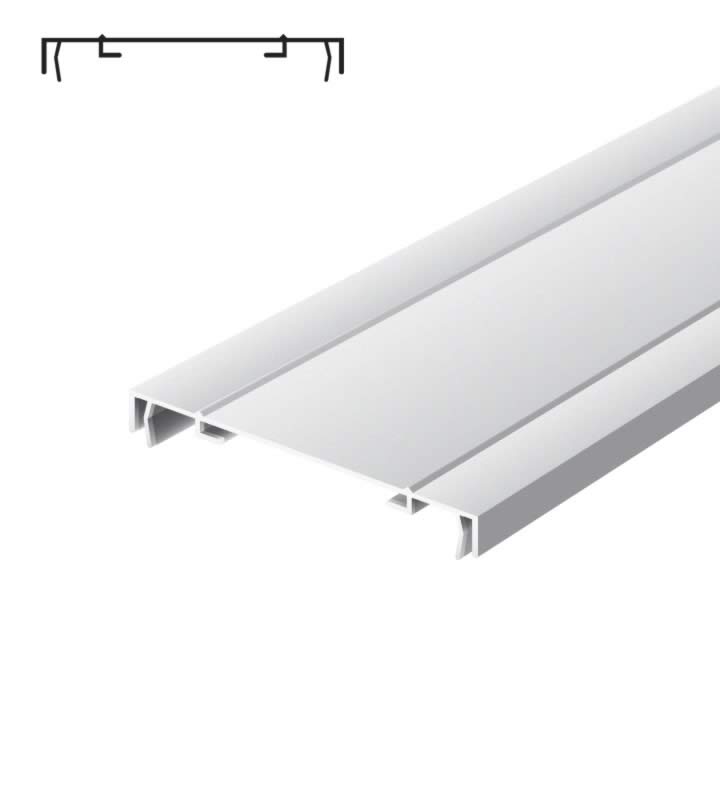 Light advertising profile 170 mm 2 frames anodized