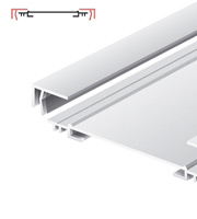 abdeckrahmen standard für leuchtkästen 170 mm breit