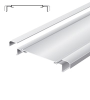 light advertising profile 200 mm softline without frame anodized