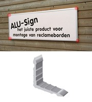 alu sign eckverbindung