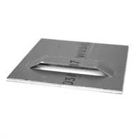 adhesive plate hanger 70 x 70 mm