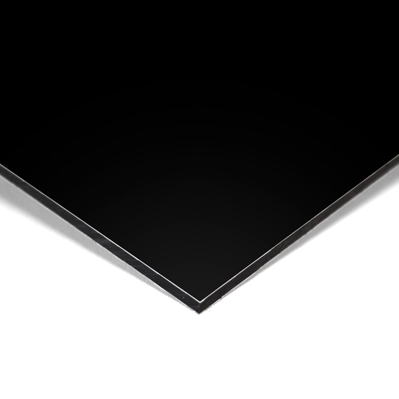 Mgbond black glossy matte 3050 x 1500 x 3 mm 021