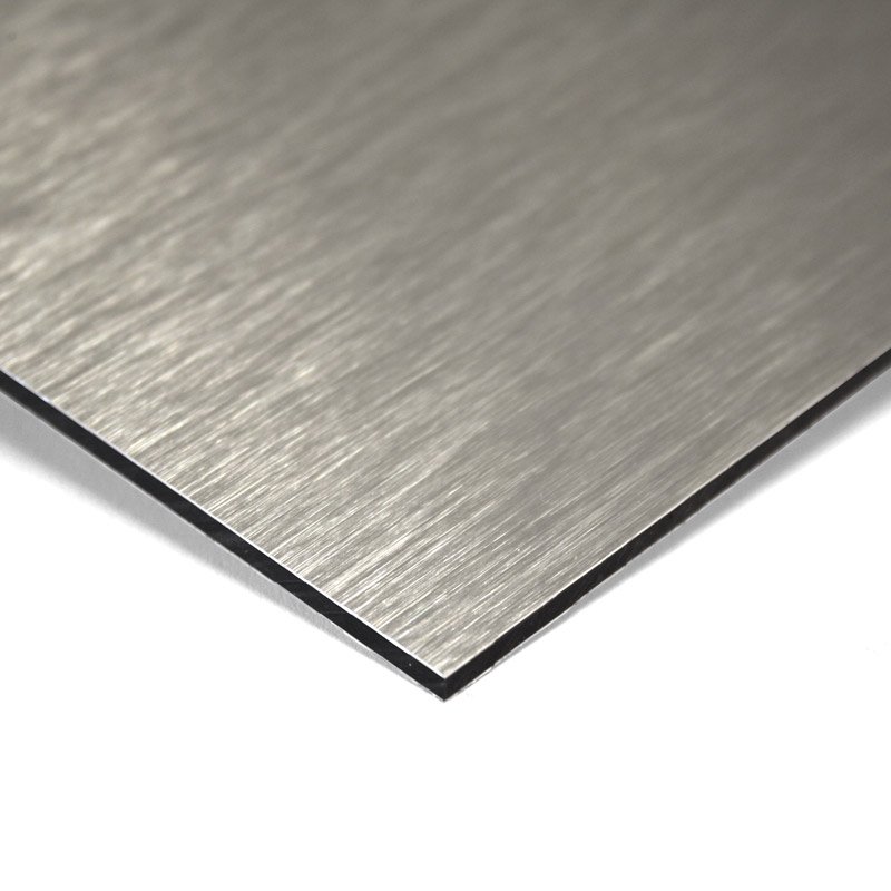 Mgbond brushed stainless steel 3050 x 1500 x 3 mm 03