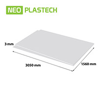 neo plastech pvc foam sheet 3 x 1560 x 3050 mm