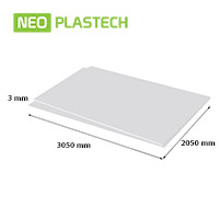 neo plastech schäumt pvc 3 x 2050 x 3050 mm