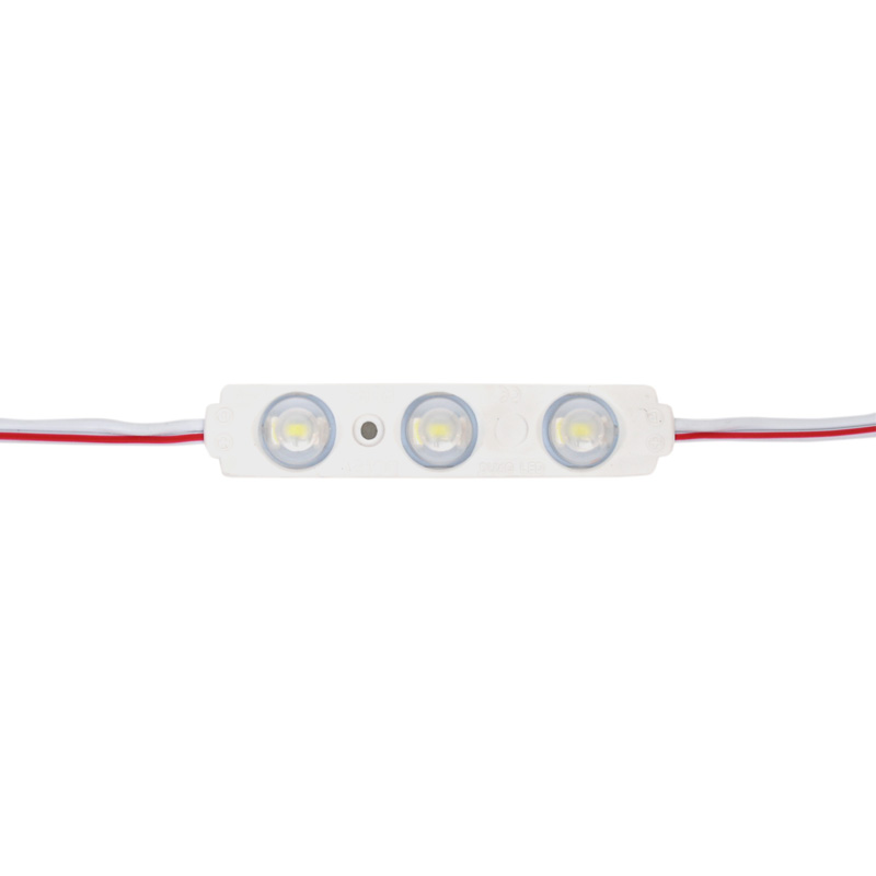 Led block 3 leds fb white