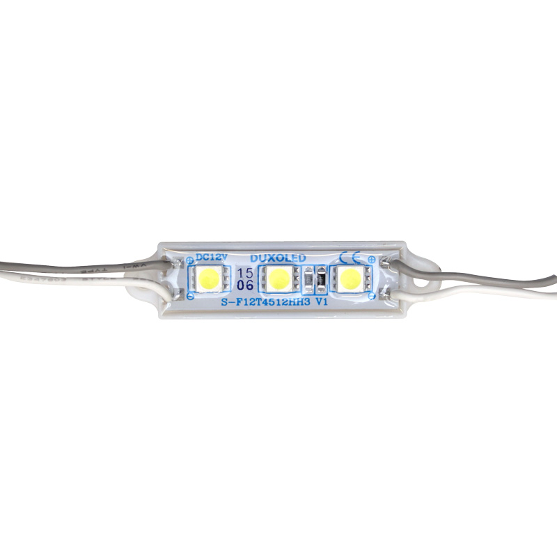 Led block 3 leds high power blue