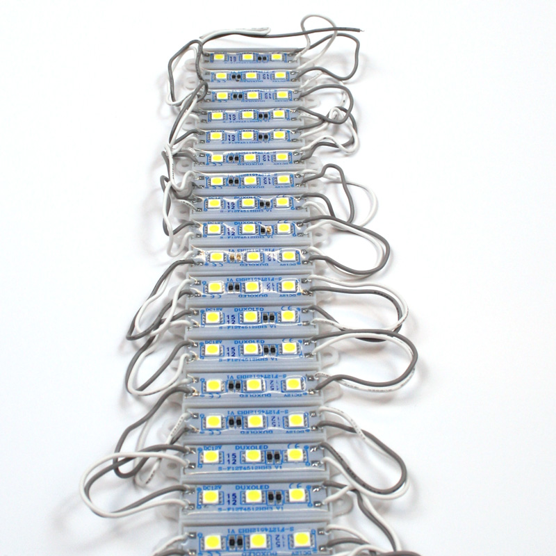 Led block 3 leds high power blue