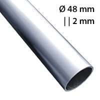 aluminum tube 48 mm 2 mm