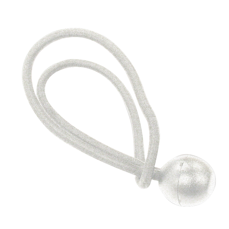 Bungee Ball 180 mm Ø 6 mm weiß