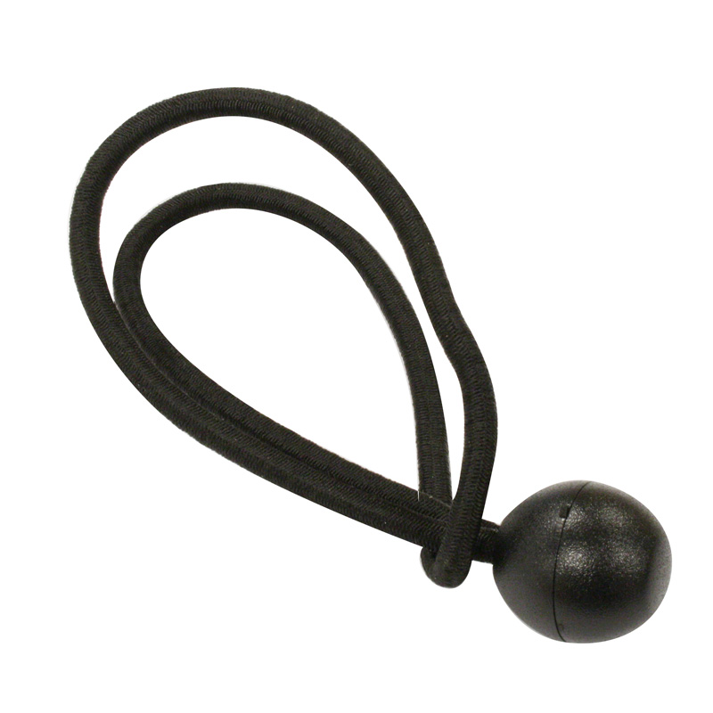 Bungee ball black 180 mm 6 mm