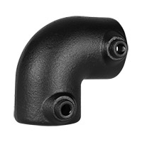 elbow 90 48 mm black