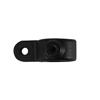 Hinge part male 48 mm black