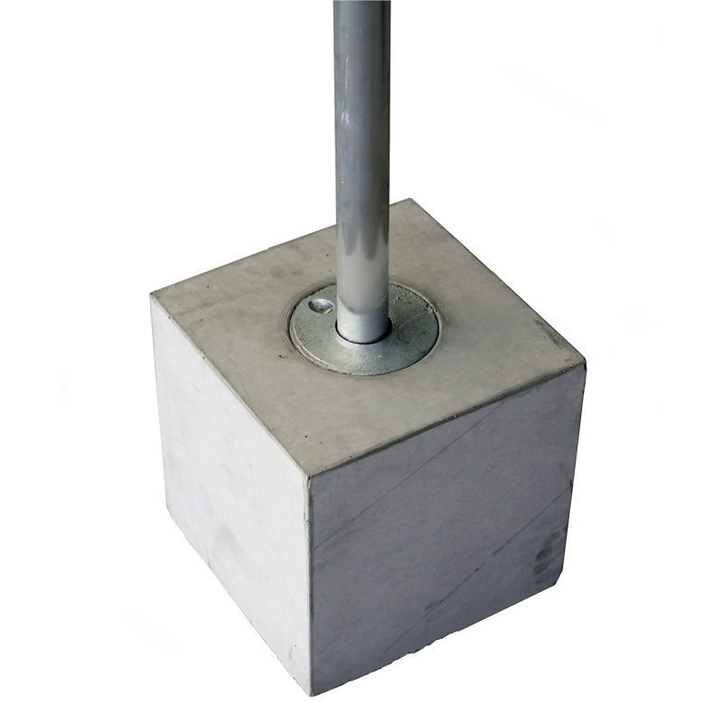 Concrete block with c17 48 coupling
