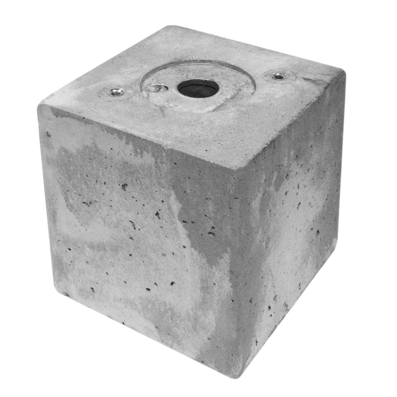 Betonblock mit C17-48-Kupplung