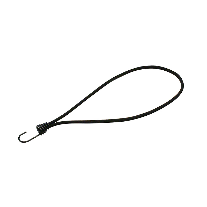 Elastic spinner 8 mm incl black hook 470 mm