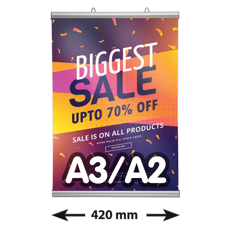 Poster snap a3 a2 length 420 mm