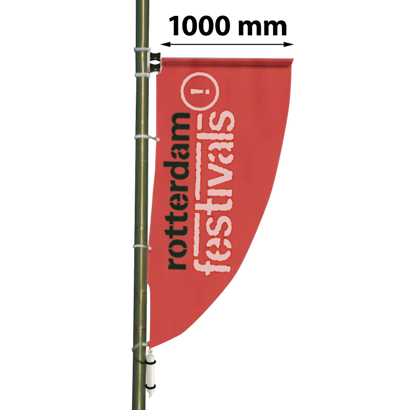 Pole Banner Länge 1000 mm