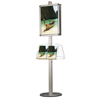 freestanding display click frame b2 round corners