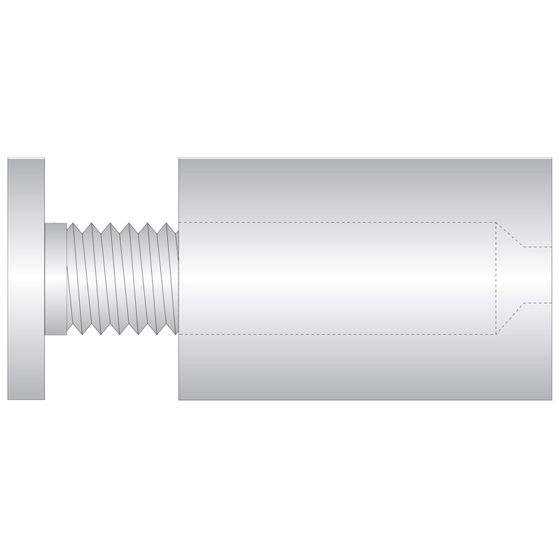 Universalhalter Edelstahl ECO 13 mm