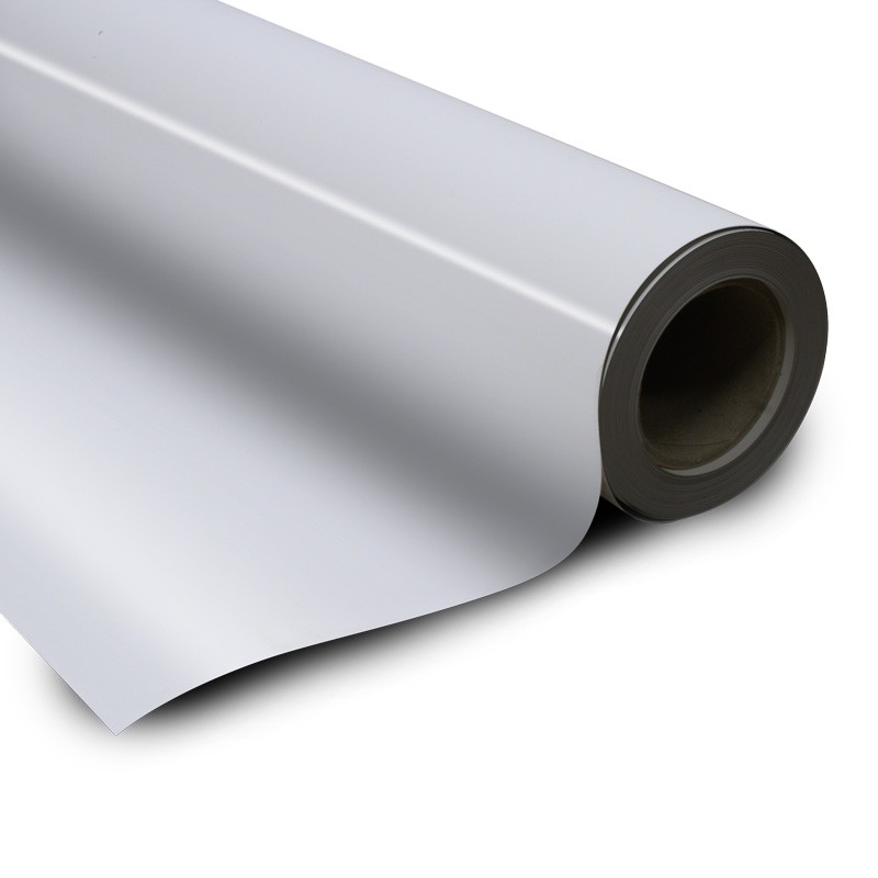 Magnetic film white laminated thickness 085 mm width 615 mm