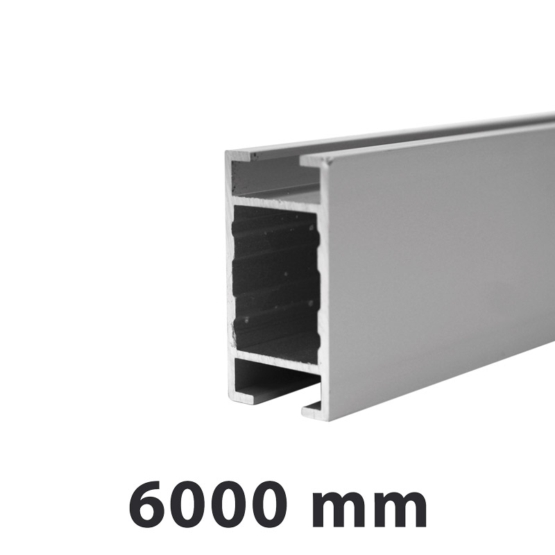 H profile for maxi frames 36 x 19 mm 6 meter