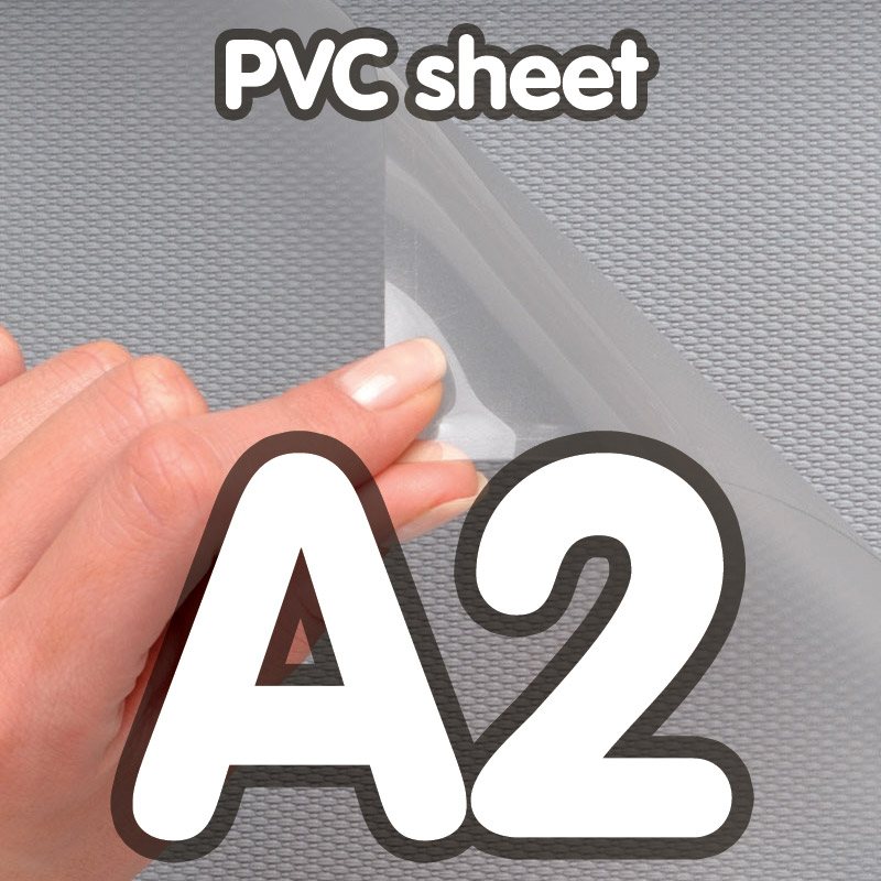 PVC-Folie A2 für Standard-Klapprahmen