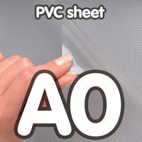 pvc-folie a0 für standard-klapprahmen