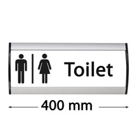 wall sign modelle 52 52 x 400 mm