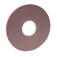 Acrylic adhesive strip double sided 12 mm wide gray