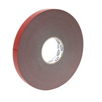 acrylic adhesive strip double sided 25 mm wide gray