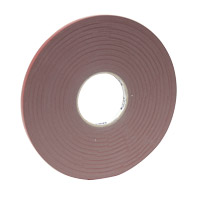 Acrylic adhesive strip double sided 12 mm wide white