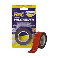 max power outdoor 25 mm x 15 m black